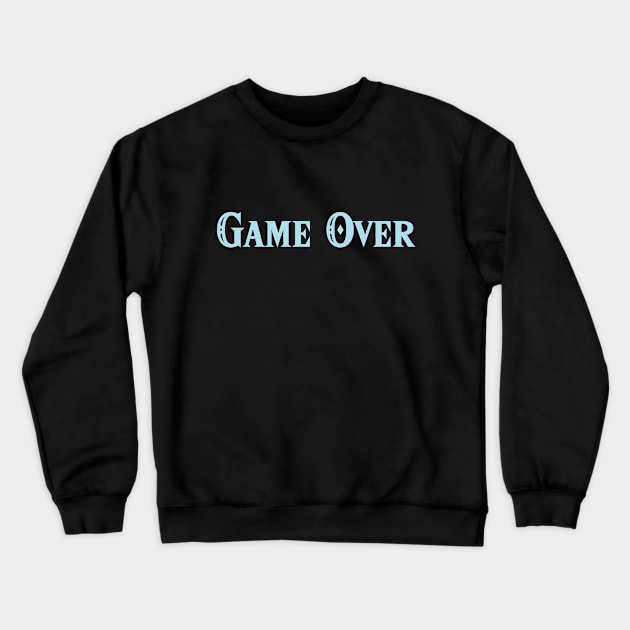 Game Over (Ice) Crewneck Sweatshirt by inotyler